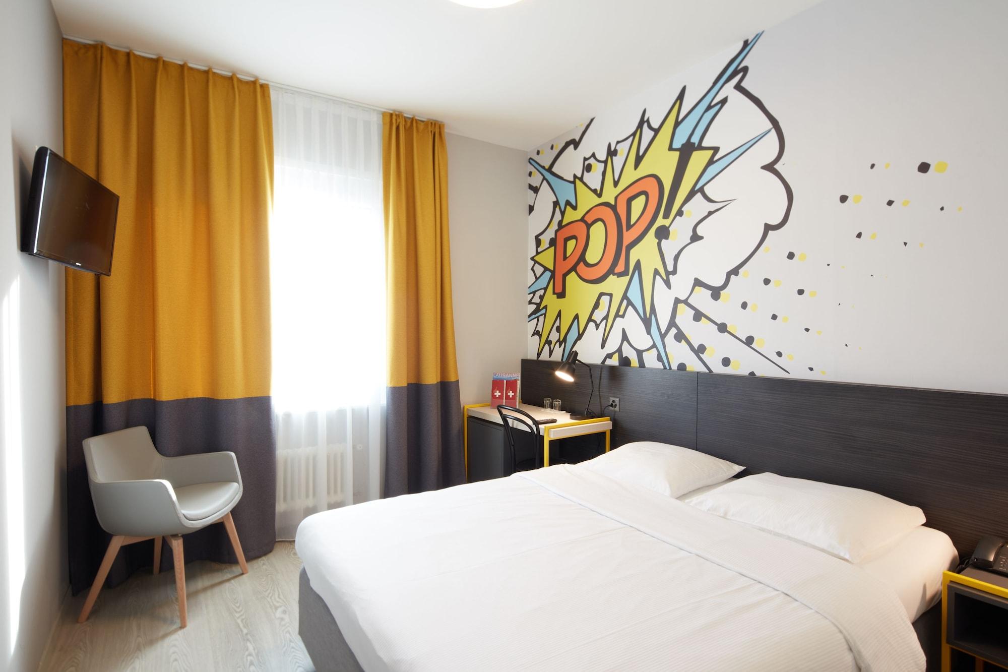 Hotel Crystal Lausanne Exteriör bild