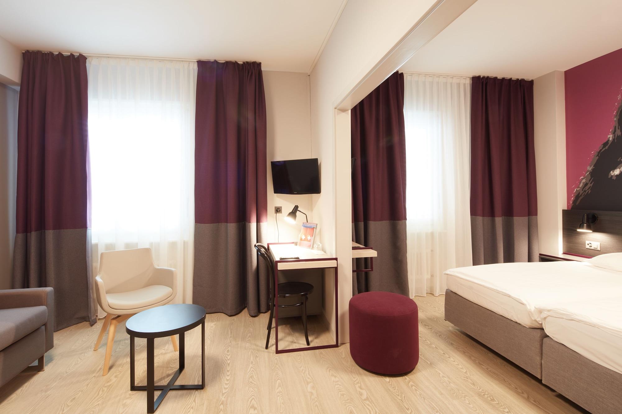 Hotel Crystal Lausanne Exteriör bild